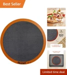 Perfect 16" Round Baking Mat Non-stick Silicone For Evenly Baked Delights. Fixed Price $54.14.