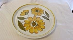 Mikasa Ceramic Dinner Plate Light 'n Lively Happy Pattern D5352 10.75" Dia. Fixed Price $28.00.