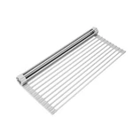 Surpahs 20.5X15.5 Over-the-sink Silicone Wrapped Steel Roll-up Foldable Rack. Fixed Price $14.00.