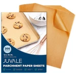 Juvale Parchment Paper Sheets - 200 Pack, 12 In, Inch, Brown. Fixed Price $25.35.