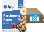 500 Pcs Parchment Paper Sheets, Bulk 12X16 In. Brown. Fixed Price $34.49.