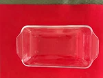 Vintage Pyrex Clear Glass Loaf Pan Tab Handles 10.5X5X2 Oven & Microwave Safe. Fixed Price $9.95.