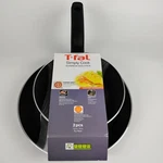 T-fal Simply Cook Nonstick Frying Pan Set 2 Pc 7.5" And 10" Skillet Black New. Fixed Price $19.99.