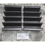 Pampered Chef V-shaped Baking Pan Set 100101 Gray Nonstick Taco Chip Trays New. Fixed Price $40.00.