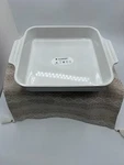 Le Creuset White Ceramic Stoneware Glazed Square Baking Dish 23CM 9" X. Fixed Price $49.99.
