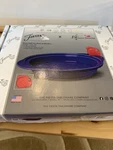 Fiesta & Nora Fleming Twilight Blue Pie Baker Set With Scarlet Pitcher Mini H9. Fixed Price $130.00.