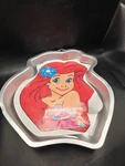 Little Mermaid Ariel Cake Pan Wilton Disney 2105-4355 Princess Baking Mold Vtg. Fixed Price $16.20.