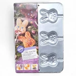 New Vtg Easter Wilton 2105-8106 Bunny Cookie Treats Stick Pan Spring 1996. Fixed Price $10.99.