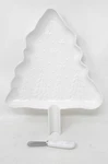 Temp-tations Party Tray ,winter White Tree Platter With Spreader T50059. Fixed Price $16.95.