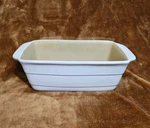 Haeger Natural Stone Premium Bakeware Rectangular Baking Dish White 9"X12" Euc. Fixed Price $39.82.
