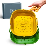 Party Port Platinum Silicone Air Fryer Liners Reusable Square-extra Strong-ea.... Fixed Price $29.21.