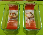 Pyrex # 213-R Bakeware Clear Glass 4.5" 8.5" New Old Stock. Fixed Price $20.00.