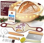 Superbaking Sourdough Starter Kit, 9" Round Banneton Bread Proofing Basket Set,. Fixed Price $59.05.