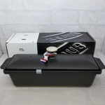 Staub Black 30X11CM Rectangular Terrine T18 0124. Fixed Price $309.98.
