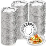 250 Pack Aluminum Foil Clam Shells, Disposable Food Pans Grillable Oyst.... Fixed Price $26.29.