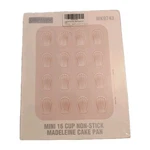 Chefmade Mini Madeleine 16CAVITY Mold Cake Pan Non Stick Carbon Steel Heavy Duty. Fixed Price $11.99.