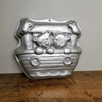 Noahs Ark Aluminum Cake Pan 2105-2026 Teddy Bears Giraffe Birthday 1999 Wilton. Fixed Price $29.45.