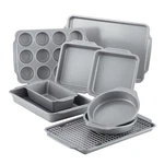Farberware Nonstick Steel Bakeware Set With Cooling Rack, Baking Pan And Coo.... Fixed Price $97.24.