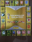 Panini Fifa World Cup Qatar 2022 Gold Hardcover Album + Complete Set Update. Fixed Price $148.00.