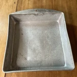 Vintage Mirro X 2 M-5009 Aluminum Square Cake Pan. Fixed Price $14.00.