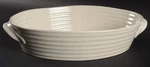 Portmeirion Sophie Conran Pebble 12" Oval Roaster 10375315. Fixed Price $19.99.