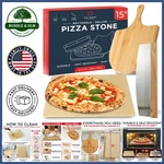 Stain-resistant Baking Stone For Pizza, Bread, And High-temperature Cooking. Fixed Price $59.89.
