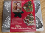 1984 Nos Nip Vintage Wilton Mini Christmas Tree Cookie Cake Pan Sheet Nr. Fixed Price $18.00.