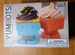 Yumbots! 4 Silicone Robot Cupcake Molds By Genuine Fred New. Fixed Price $6.99.