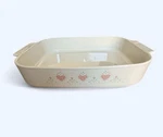 Vintage Corning Ware Forever Yours A-21-B -n Roaster Lasagna Casserole Pan. Fixed Price $35.00.