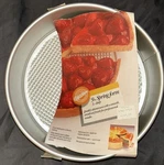 Vintage 1987 Wilton 9-INCH 3 Deep Springform Cheesecake Pan Nos. Fixed Price $13.77.