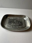 Vtg Wilton Armetale Elegant Pewter Bread Tray Give Us This Day Our Daily. Fixed Price $13.45.