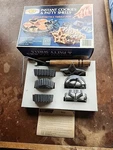 Vintage Nordic Ware Instant Cookies & Patty Shells Double Rosette Timbale Iron. Fixed Price $18.00.