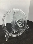 Pyrex Glass G-5-C Casserole Dish Lid Fluted Round 7.5 Diameter. Fixed Price $10.00.