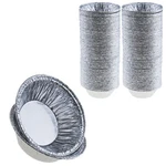 200 Bulk Disposable Aluminum Mini Pie Pans 2.6" Round Tin Foil Tart Baking Cups. Fixed Price $18.99.