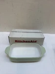 Kitchenaid Loaf Pan New Baking Light Lime And White Nib. Fixed Price $24.99.