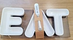 New With Tags Mud Pie Eat Tidbit Wood Set, Board 6" X 14 1/4", Brown Serving. Fixed Price $24.89.