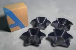 Avon Set Of 4 Tortilla Shell Baking Bowls New Box 6-1/8 Wide. Fixed Price $10.11.