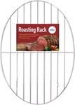 Hic Harold Import Co. Oval Baking Broiling Roasting Racks Chrome Plated Steel Wi. Fixed Price $12.99.