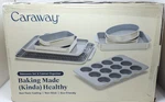 Caraway Non-stick Ceramic Complete Bakeware Set Cream. Fixed Price $399.99.