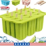 Silicone Popsicle Molds 12 Pack Ice Cream Trays With 50 Sticks Freezer. Fixed Price $26.87.