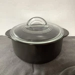 Pampered Chef Rockcrok Glass Lid Everyday Pan Dutch Oven 2 Qt 3141 Rare. Fixed Price $89.99.