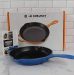 Creuset Signature Cast Iron 9 Inch Skillet, Marseille - New. Fixed Price $169.95.