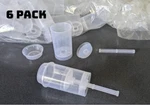Ice Cream Push Up Pops -clear Round 90 Ml Martellato GST01. Fixed Price $94.99.