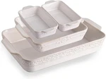 Casserole Dishes For Oven, Ceramic Bakeware Set Of 4, Rectangular Baking. Fixed Price $61.49.
