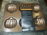 Nordic Ware Seasonally Sweet Mini Pumpkin Baking Pan Mold Cake Halloween Autumn. Fixed Price $23.99.
