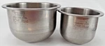 West Bend Master Stainless Steel Mixing Bowls Vintage Usa 1.5 & 3/4 Qt Set. Fixed Price $34.99.