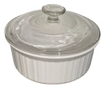 Corning Ware F-5-B Casserole French White Bake Dish 1.6L 1.7QT 7"X3" Pyrex Lid. Fixed Price $13.22.