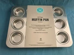 New Martha Stewart 12 Hole/ Cups Solid Aluminum Muffin Cupcake Cornbread Pan. Fixed Price $12.00.