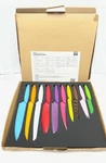 Nib Set Of Gela Gg 10-PIECE Non-stick Coated Stainless Steel Knife. Fixed Price $32.95.