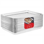 Stock Your Home Cookie Sheet Aluminum Baking Pans 15 Pack 16X11 Foil. Fixed Price $26.99.